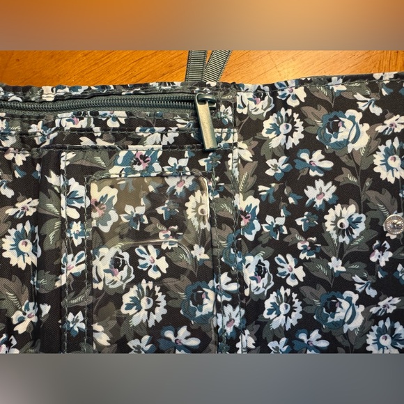 Vera Bradley Quilted Trifold Wallet – Floral Interior - Picture 8 of 9